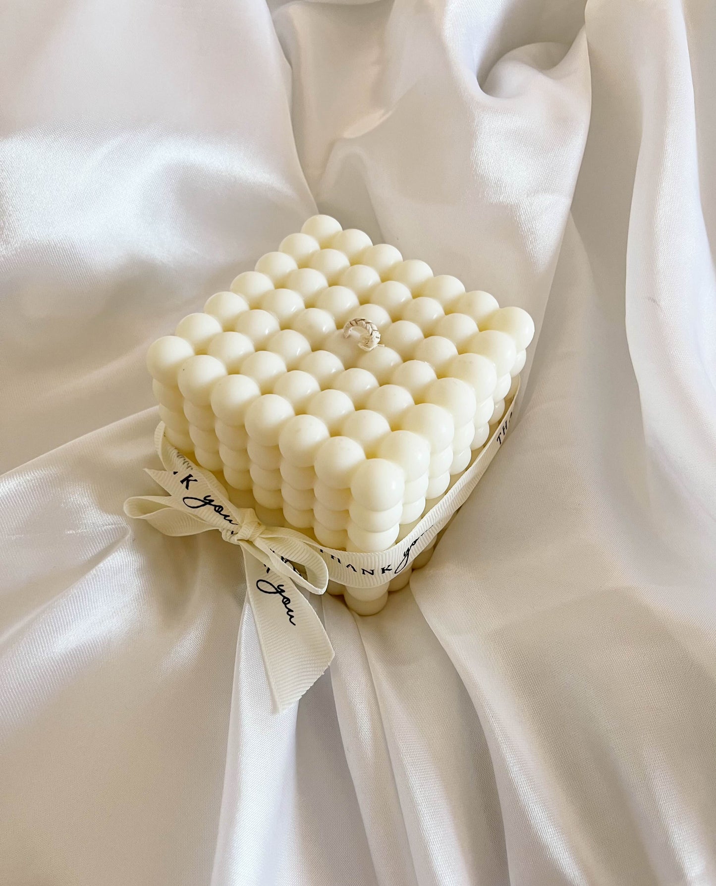 Large Bubble Candle