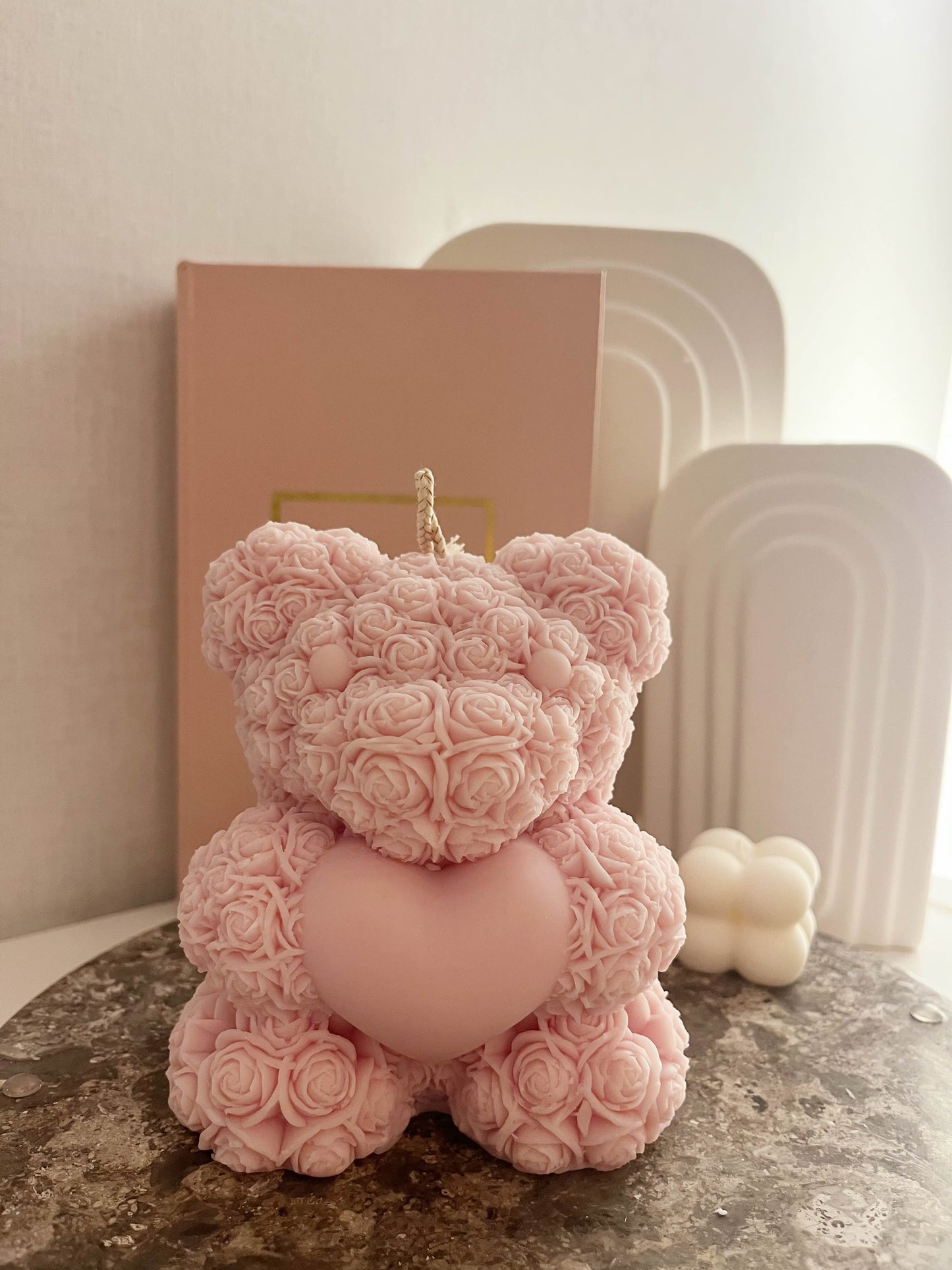Large Teddy Candle