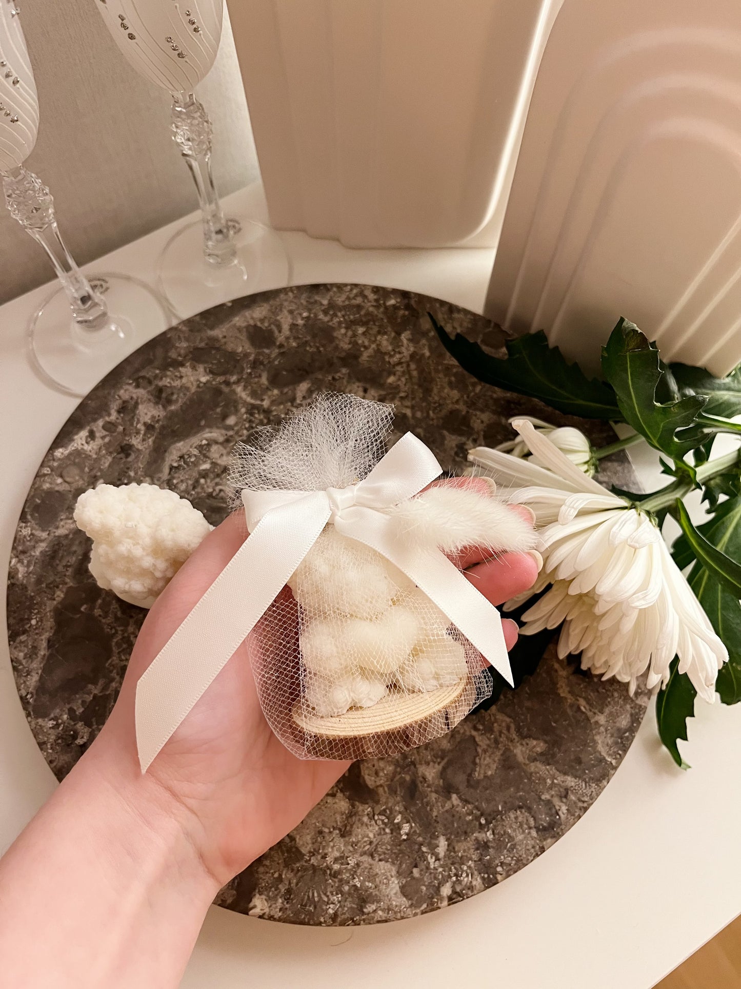 Teddy Wood Favors