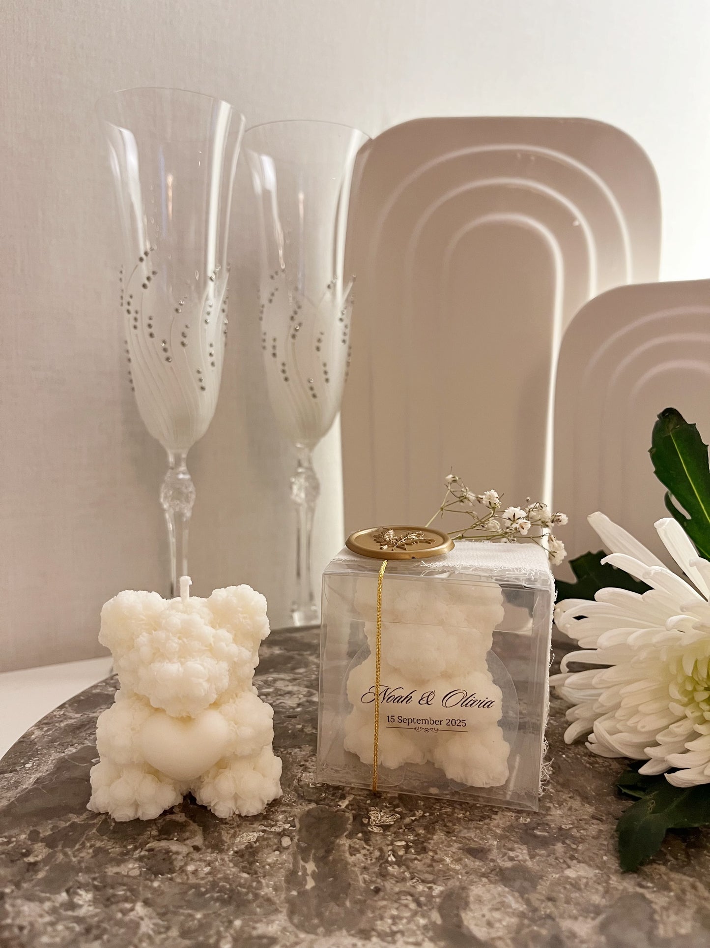 Teddy box Favors