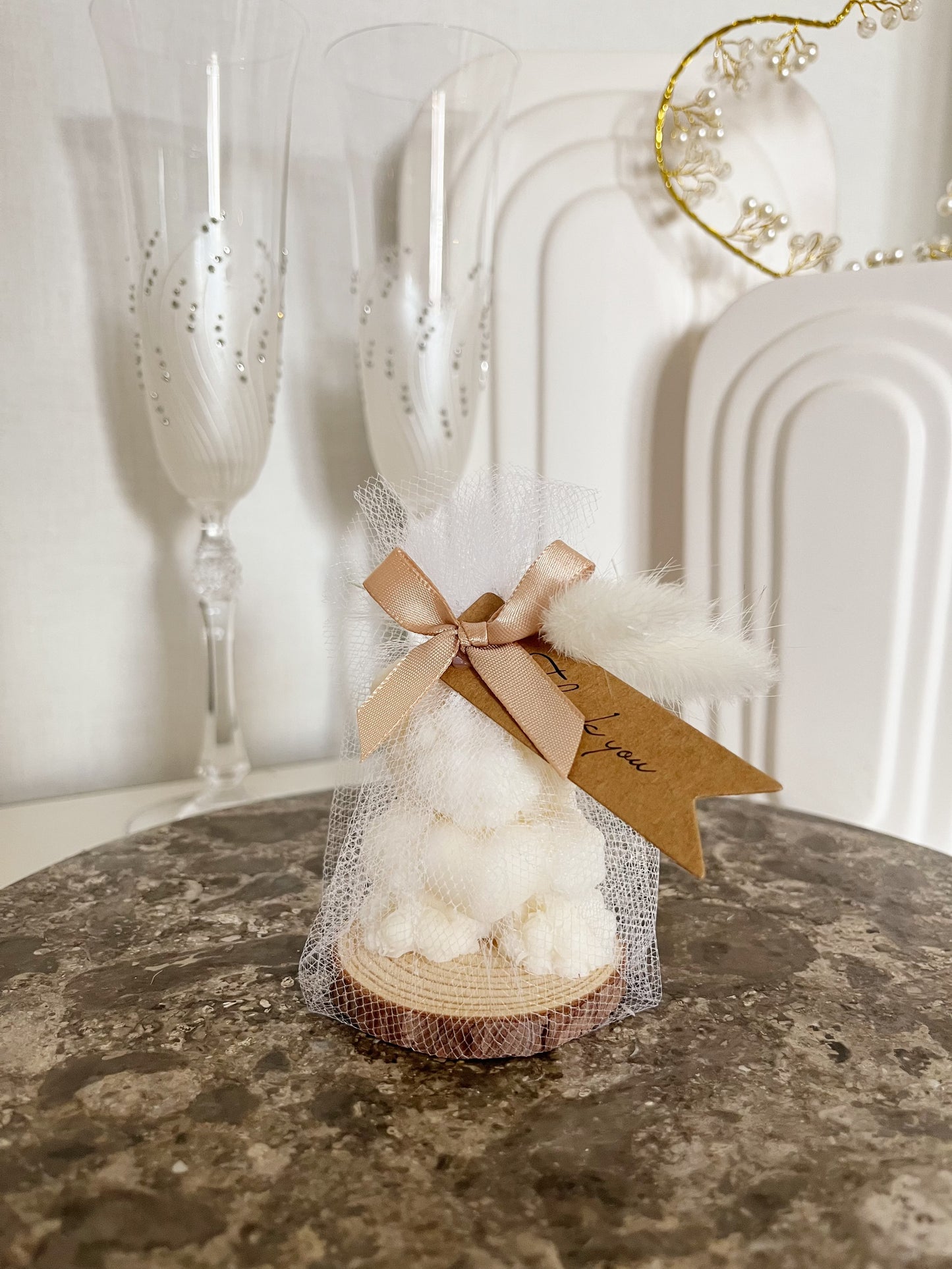 Teddy Wood Favors
