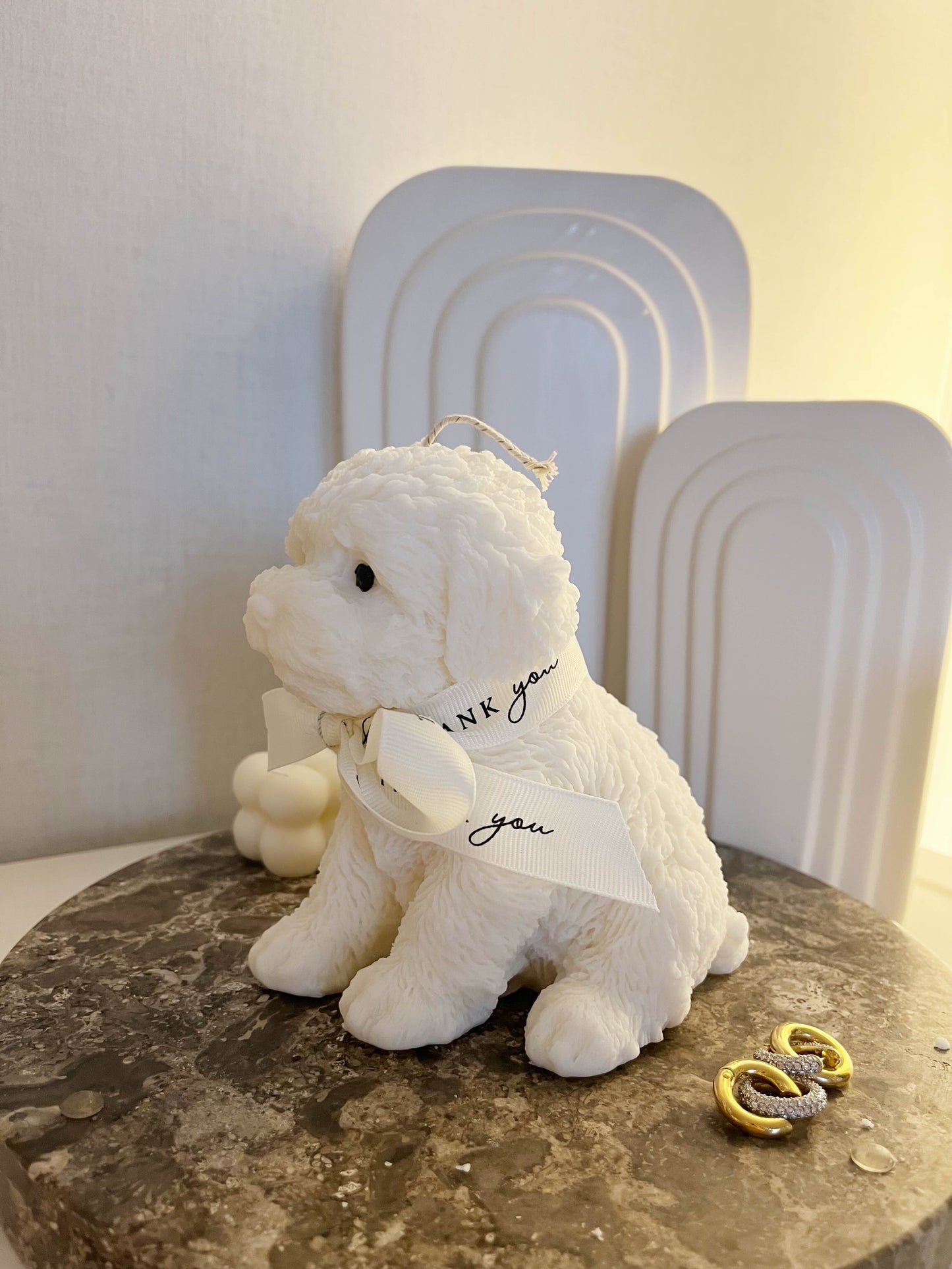 Puppy Candle