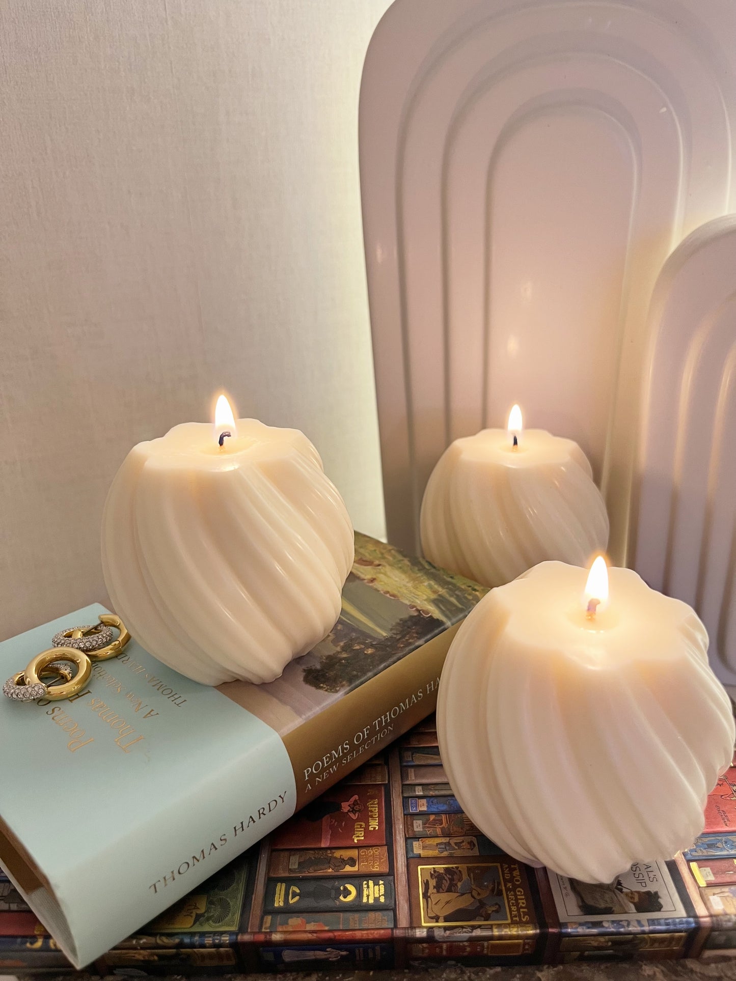 Orb Sculpture Candle