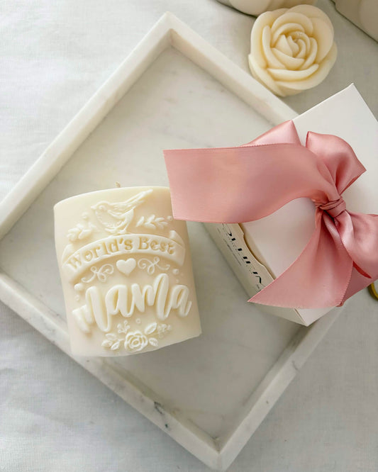 Personalized Best Mom Candle | Custom Name Gift – Solheim