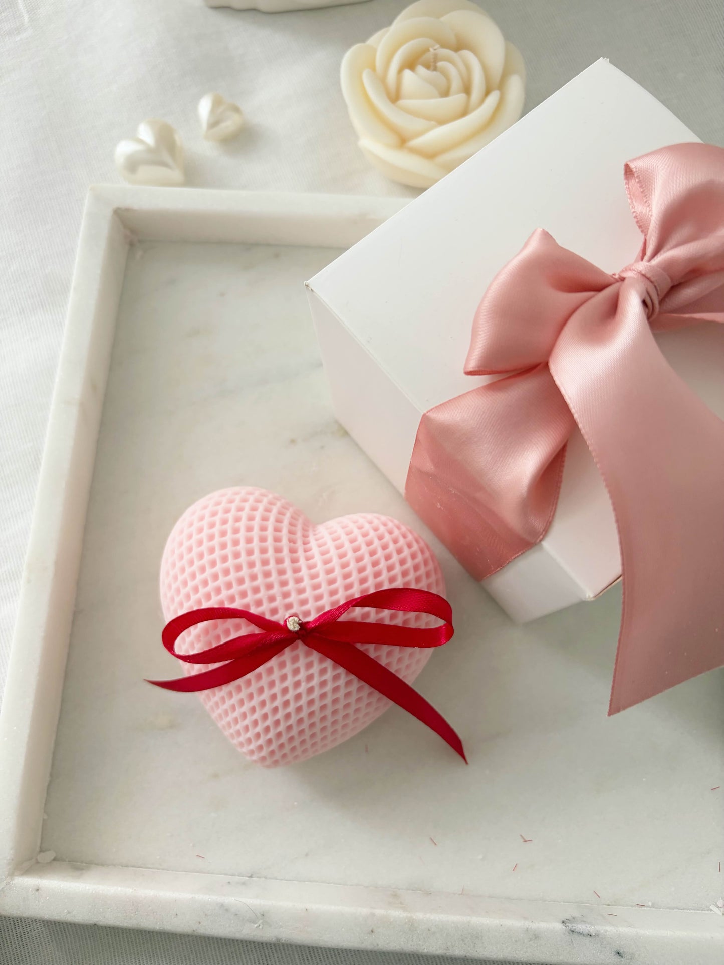 Heart Candle | Love Spark – Handmade Soy Candle Gift | Solheim