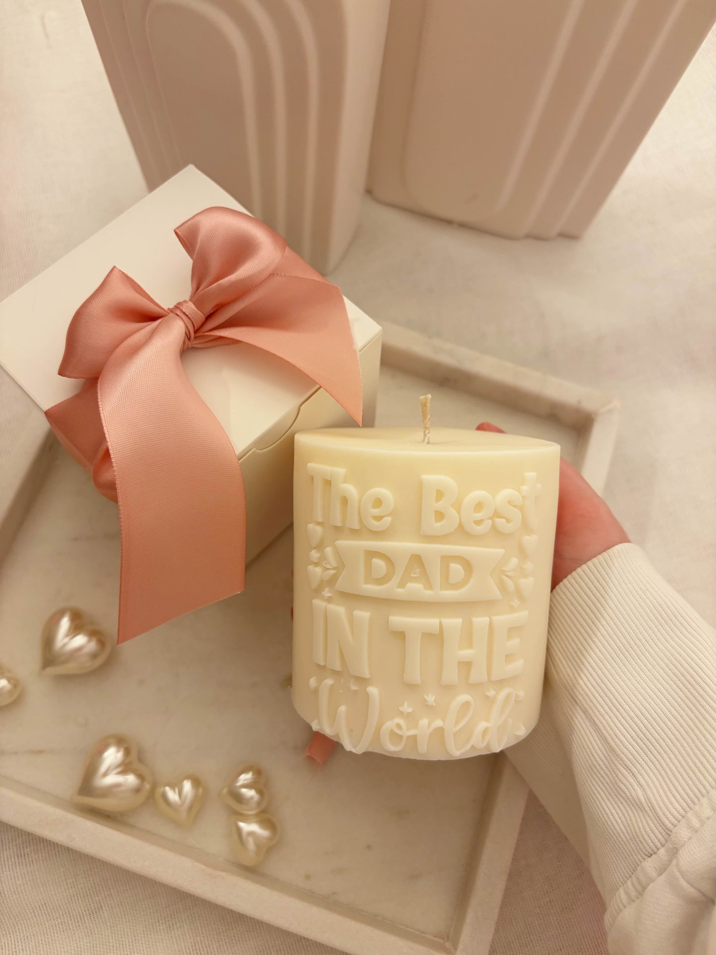 Best Dad Candle | Father's Day & Birthday Gift for Dad
