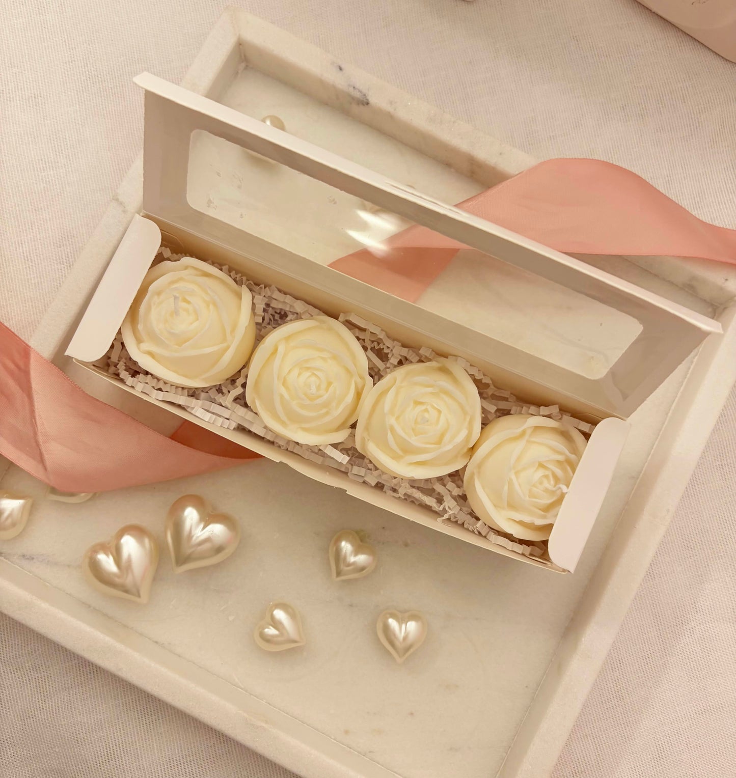 Handcrafted Flower Candle Gift Box – A Gift for Every Occasion