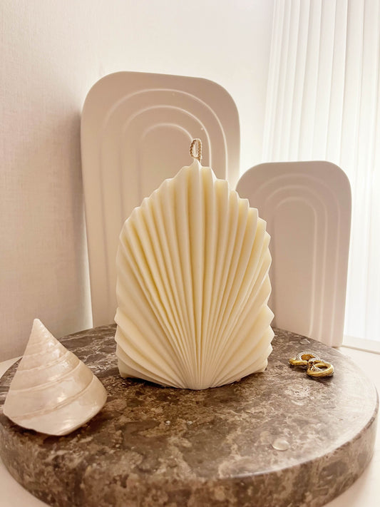Seashell Sculpture Candle
