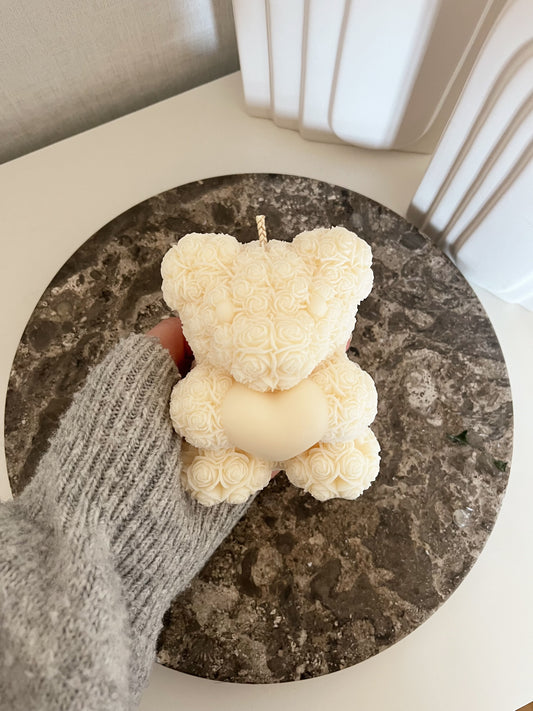 Medium Teddy Candle - Heartkeeper