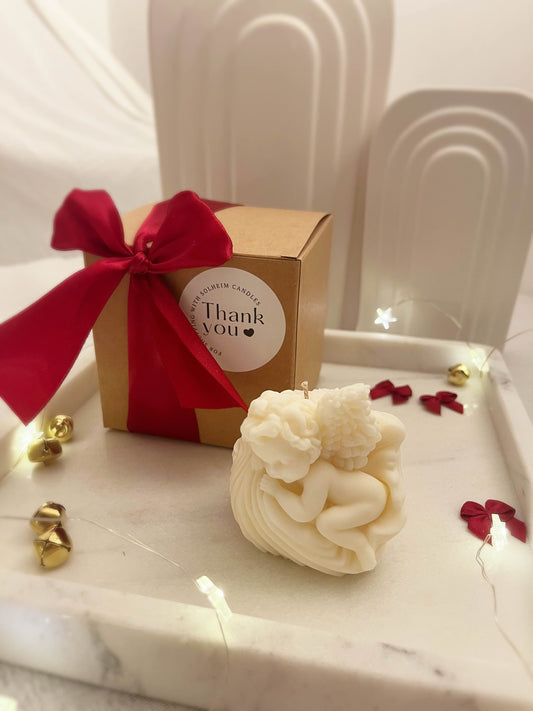 Christmas Angel Candle