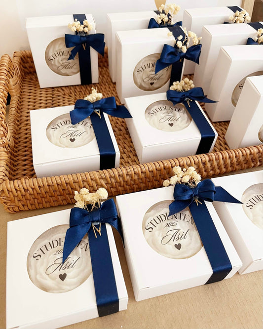 Peony Candle Favours | Handmade Wedding Favors Sweden