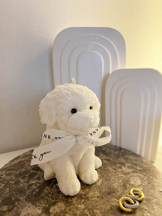 Puppy Candle