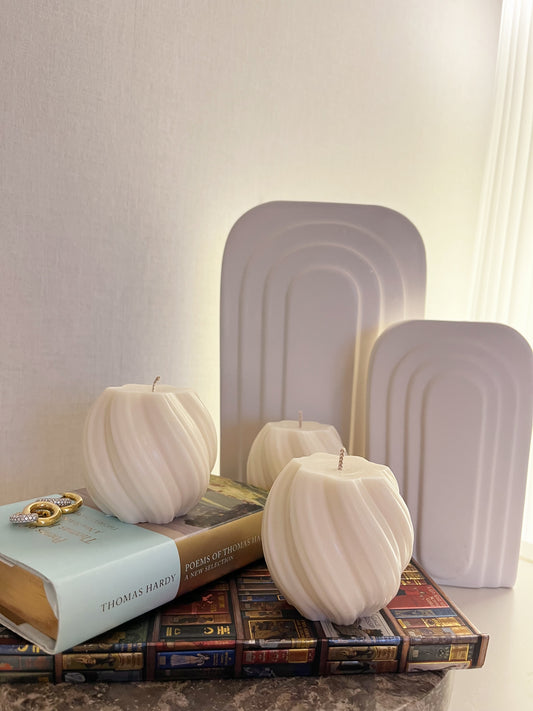 Orb Sculpture Candle
